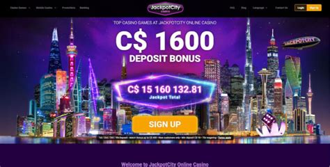 Gane en grande en JackpotCity Casino Online y obtenga $ 1600.